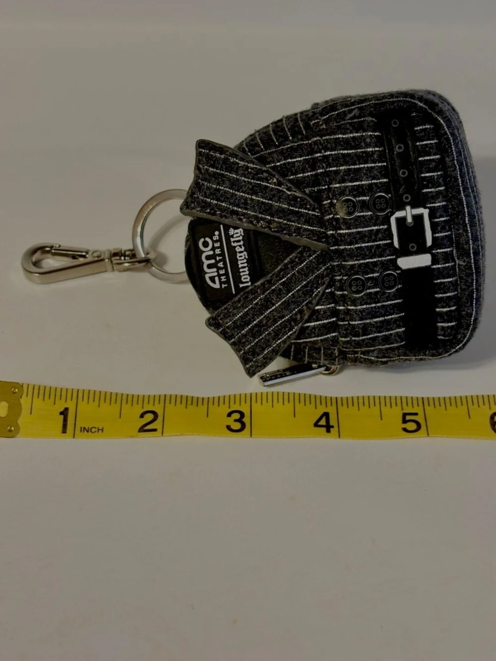 Loungefly AMC Exclusive Nicole Kidman Pinestripe Suit Mini Backpack Charm New